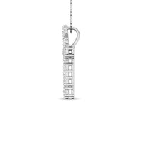 Thumbnail for Diamond 1/3 Ct.Tw. Cross Pendant in 10K White Gold