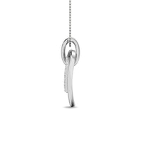 Thumbnail for Diamond 1/10 Ct.Tw. Heart Pendant in 10K White Gold