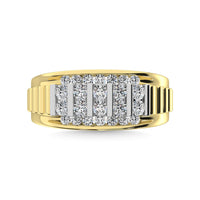 Thumbnail for Diamond  1 Ct.Tw. Fashion Ring in 10K Yellow Gold