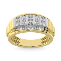 Thumbnail for Diamond  1 Ct.Tw. Fashion Ring in 10K Yellow Gold