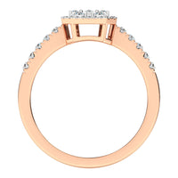 Thumbnail for Diamond 1/2 Ct.Tw. Fashion Ring in 14K Rose Gold
