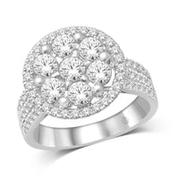 Thumbnail for 14K White Gold 2 Ct.Tw. Diamond Fashion Ring
