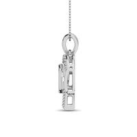 Thumbnail for Sterling Silver Mom Moving Diamond Accent Pendant