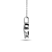 Thumbnail for Diamond Shimmering Infinity Pendant 1/50 ct tw in Sterling Silver
