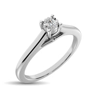 Thumbnail for Diamond 1/6 Ct.Tw. Solitaire Ring in 10K White Gold