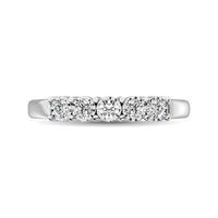 Thumbnail for Diamond 1/4 Ct.Tw. 5 Stone Band in 10K White Gold