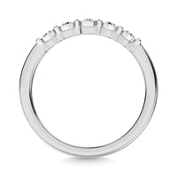 Thumbnail for Diamond Illusion Band 1/6 ct tw Round-cut in 10K White Gold