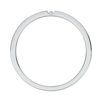 Thumbnail for Diamond 1/10 Ct.Tw. Mens Machine Band in 10K White Gold