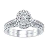 Thumbnail for Lovecuts 14K White Gold 1 1/2 Ct.Tw. Diamond Bridal Ring