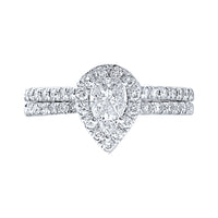 Thumbnail for Lovecuts 14K White Gold 1 Ct.Tw. Diamond Bridal Ring