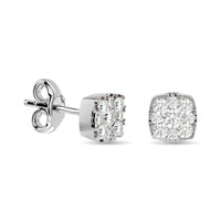 Thumbnail for Diamond 3/8 Ct.Tw. Fashion Earrings in 14K White Gold