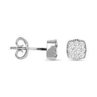 Thumbnail for Diamond 3/8 Ct.Tw. Fashion Earrings in 14K White Gold