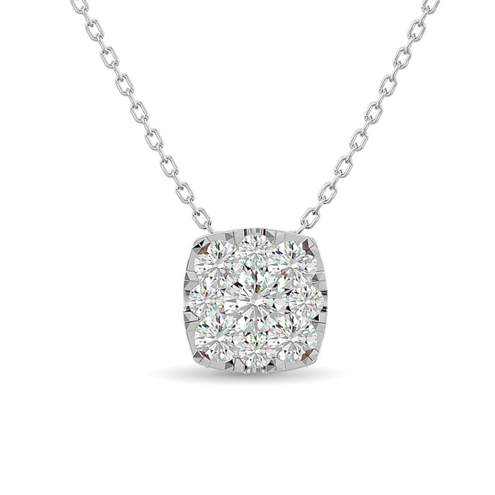 Diamond 1/4 Ct.Tw. Fashion Pendant in 14K White Gold