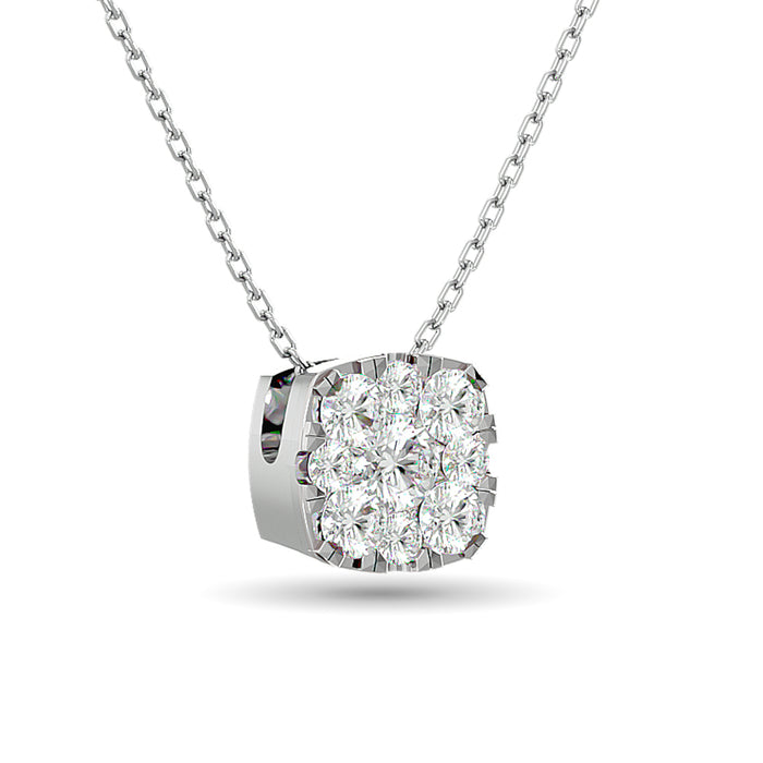 Diamond 1/4 Ct.Tw. Fashion Pendant in 14K White Gold