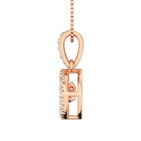 Thumbnail for Diamond 3/8 Ct.Tw. Shimmering Fashion Pendant in 14K Rose Gold
