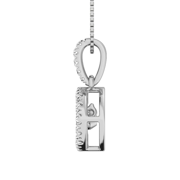 Diamond 3/8 Ct.Tw. Shimmering Fashion Pendant in 14K White Gold