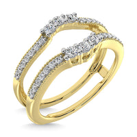 Thumbnail for Diamond 1/4 Ct.Tw. Guard Ring in 10K Yellow Gold