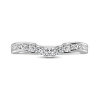 Thumbnail for 14K White Gold 1/3 Ct.Tw.Diamond Band