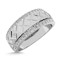 Thumbnail for 14K Yellow Gold 1/2 Ct.Tw.Diamond Machine Mens Band