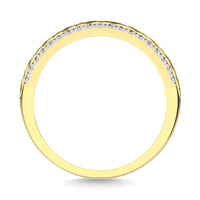 Thumbnail for 14K Yellow Gold 1/2 Ct.Tw.Diamond Machine Mens Band
