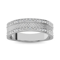 Thumbnail for 14K Yellow Gold 1/2 Ct.Tw.Diamond Machine Mens Band