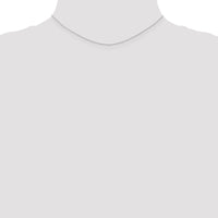 Thumbnail for 14k White Gold .5 mm (CARDED) Cable Rope Chain