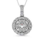 Thumbnail for 14K White Gold 2 Ctw Diamond Fashion Pendant