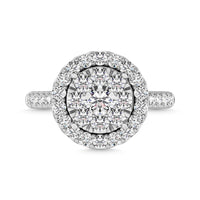 Thumbnail for 14K White Gold 1 1/2 Ctw Diamond Fashion Ring