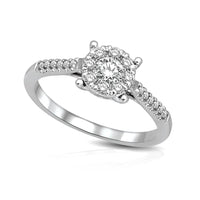 Thumbnail for 14K White Gold 3/4 Ctw Diamond Fashion Ring