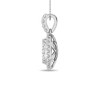 Thumbnail for 14K White Gold 3/4 Ctw Diamond Fashion Pendant