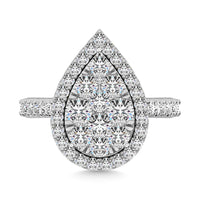 Thumbnail for 14K White Gold 2 Ctw Diamond Fashion Ring