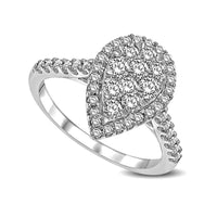 Thumbnail for 14K White Gold 2 Ctw Diamond Fashion Ring