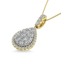 Thumbnail for Diamond 5/8 Ct.Tw. Fashion Pendant in 14K Yellow Gold