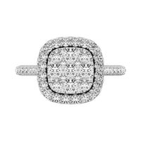 Thumbnail for 14K White Gold 9/1 Ctw Diamond Fashion Ring