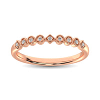 Thumbnail for 14K Rose Gold 1/20 Ct.Tw. Diamond Stackable Band