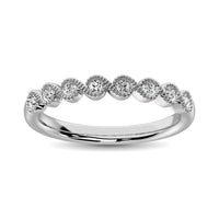 Thumbnail for 14K White Gold 1/10 Ct.Tw. Diamond Stackable Band