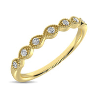 Thumbnail for 14K Yellow Gold 1/20 Ct.Tw. Diamond Stackable Band