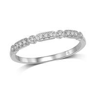 Thumbnail for 14K White Gold 1/20 Ct.Tw. Diamond Stackable Band