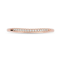 Thumbnail for Diamond Wedding Band 1/20 ct tw in 10K Rose Gold