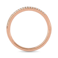 Thumbnail for Diamond Wedding Band 1/20 ct tw in 10K Rose Gold