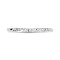 Thumbnail for Diamond 1/20 ct tw Round-cut Wedding Band in 10K White Gold