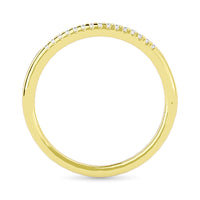 Thumbnail for Diamond 1/20 ct tw Round-cut Wedding Band in 10K Yellow Gold