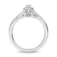 Thumbnail for Diamond 1/4 Ct.Tw. Engagement Ring in 10K White Gold