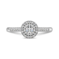 Thumbnail for Diamond Engagement Ring 1/3 ct tw in 10K White Gold