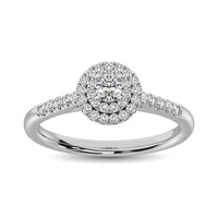 Thumbnail for Diamond 1/3 Ct.Tw. Engagement Ring in 10K White Gold
