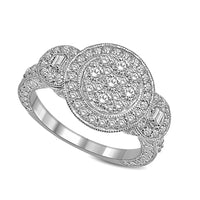 Thumbnail for 14K White Gold 1 Ctw Diamond  Fashion Ring