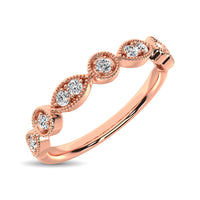 Thumbnail for Diamond Stackable Band 1/10 ct tw in 10K Rose Gold