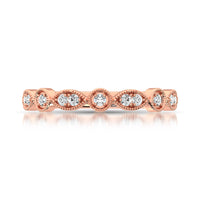Thumbnail for Diamond Stackable Band 1/10 ct tw in 10K Rose Gold