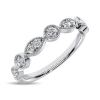 Thumbnail for Diamond Stackable Band 1/10 ct tw in 10K White Gold