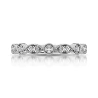Thumbnail for Diamond Stackable Band 1/10 ct tw in 10K White Gold